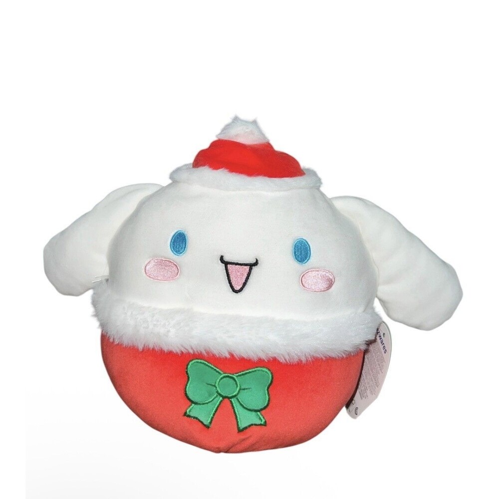 Squishmallows Sanrio Cinnamoroll Christmas Holiday Plush 8” Stuffed Animal